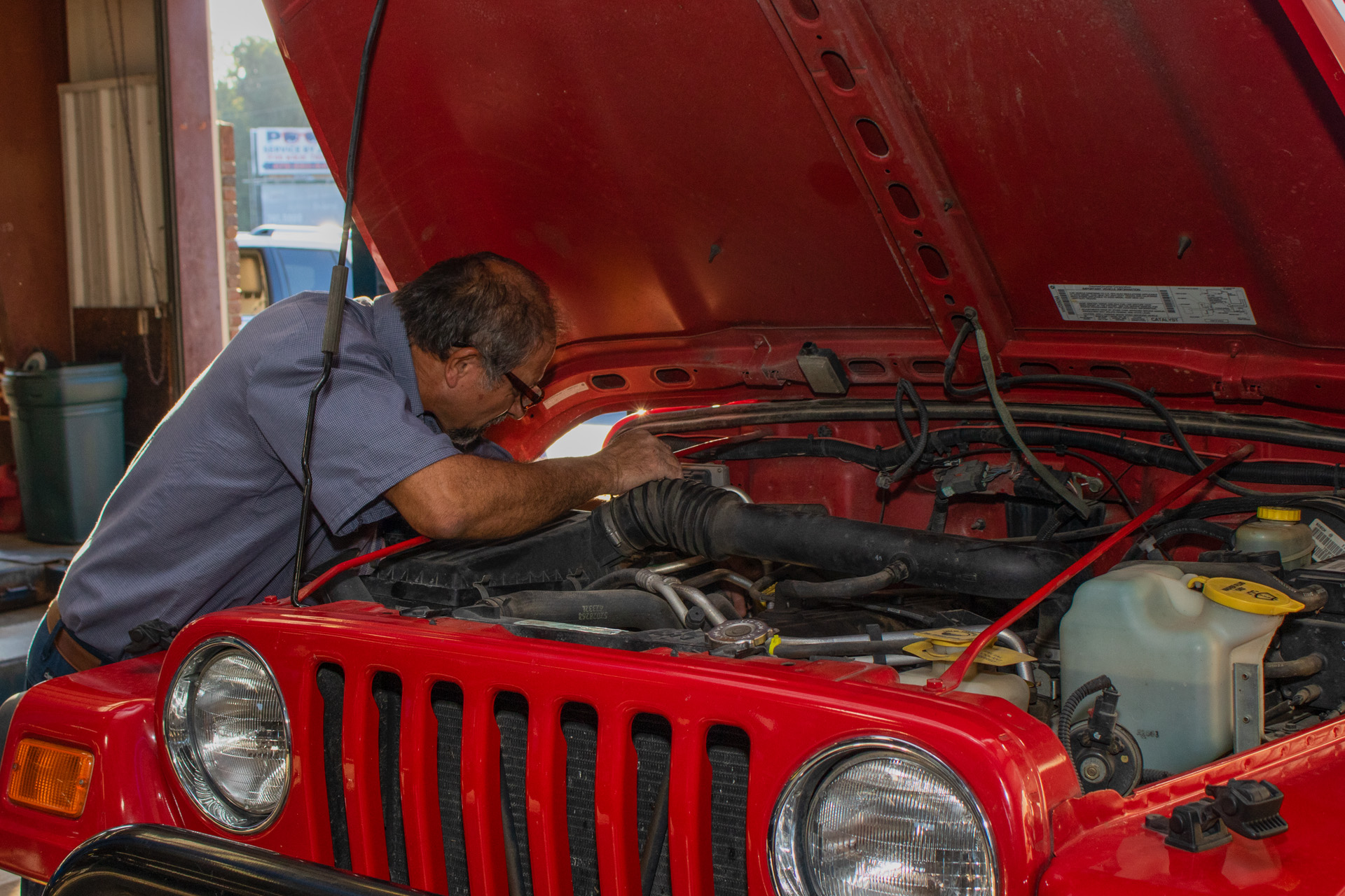 Maintenance and repair for vehicle